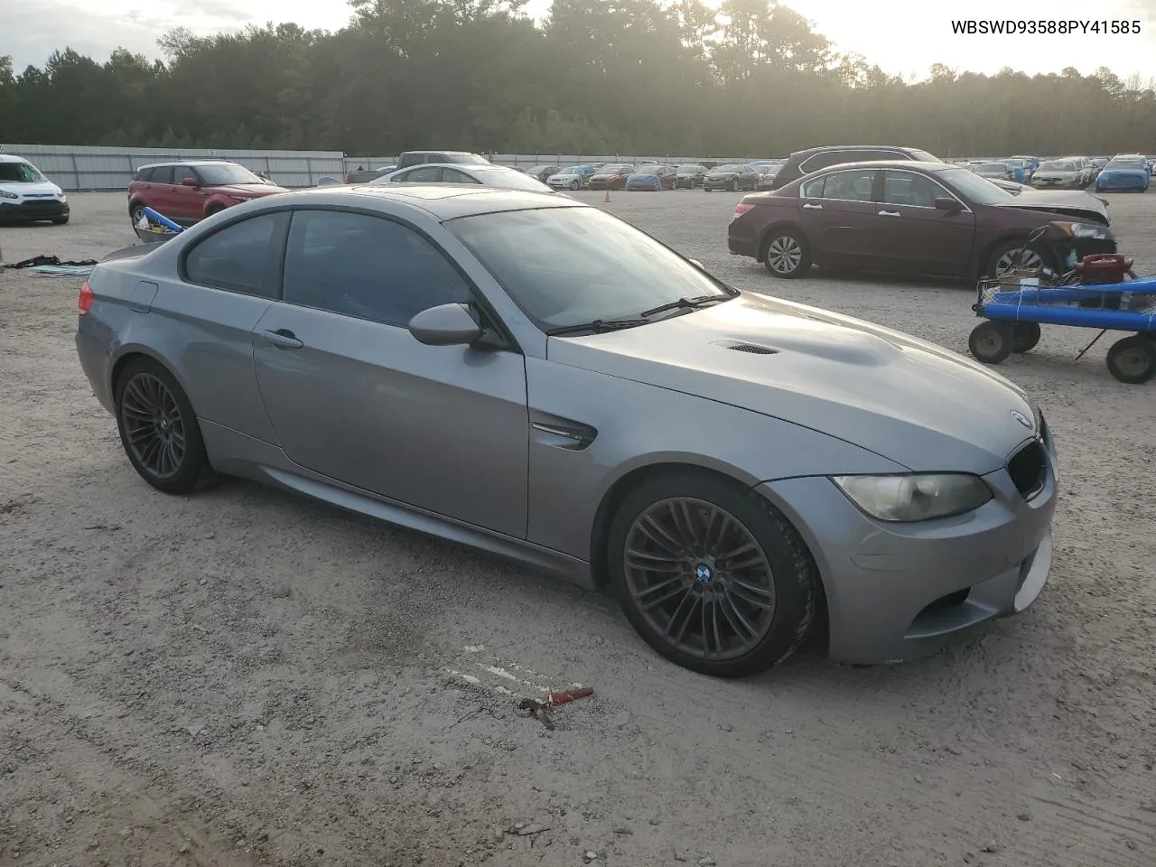 2008 BMW M3 VIN: WBSWD93588PY41585 Lot: 69860804