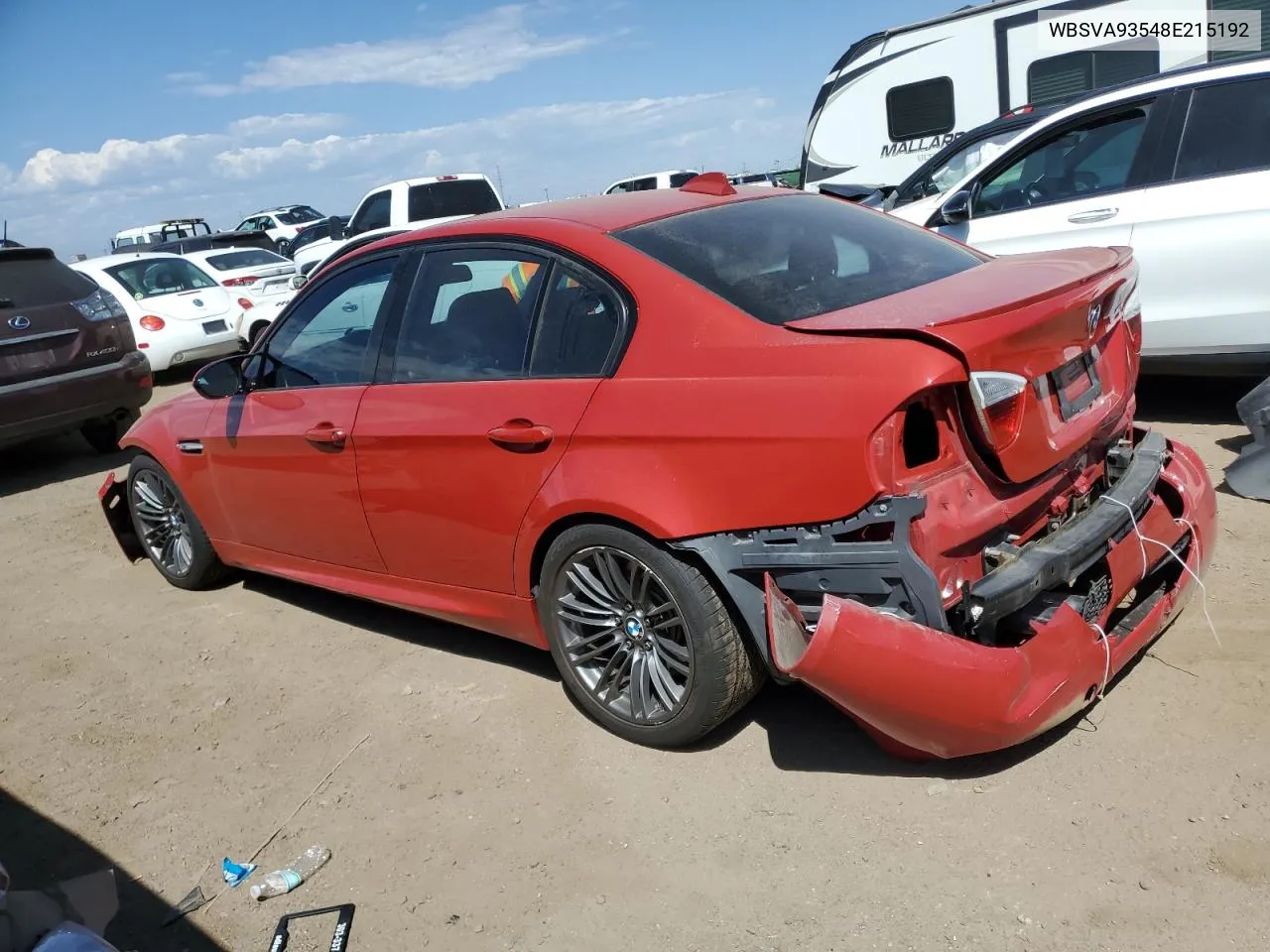 WBSVA93548E215192 2008 BMW M3