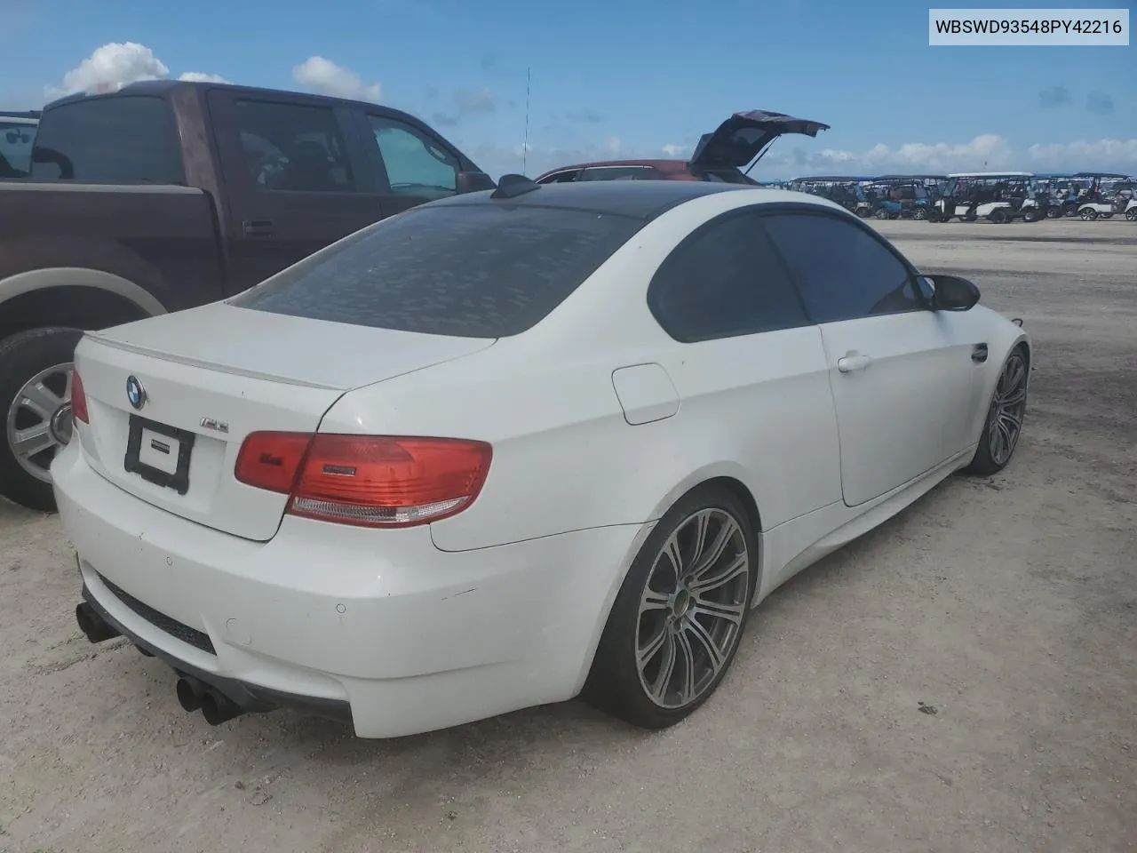 2008 BMW M3 VIN: WBSWD93548PY42216 Lot: 75554354