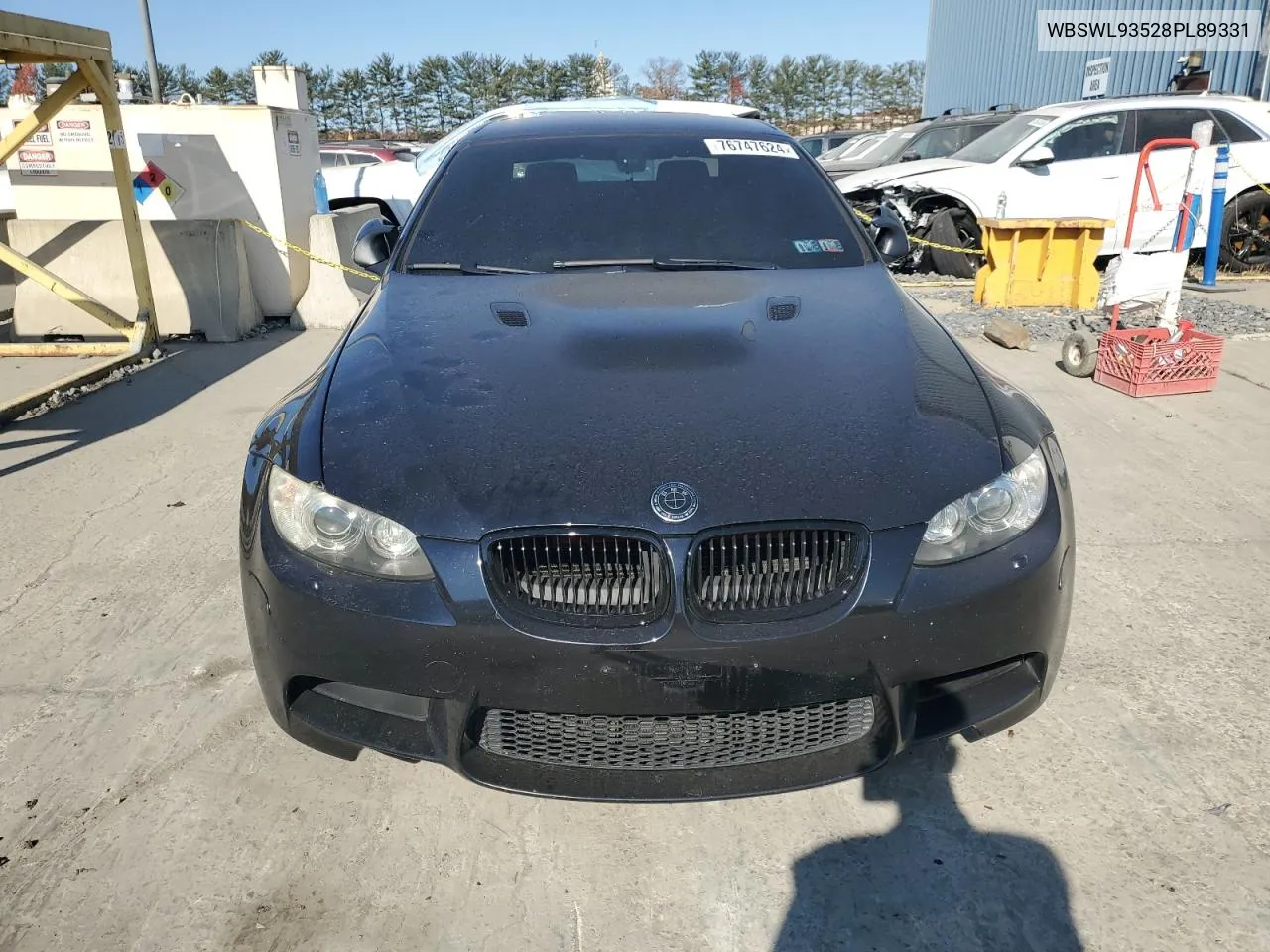 2008 BMW M3 VIN: WBSWL93528PL89331 Lot: 76747624