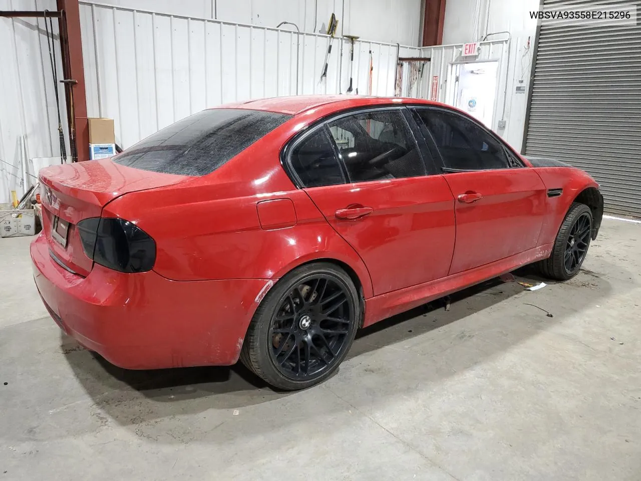 2008 BMW M3 VIN: WBSVA93558E215296 Lot: 81343534