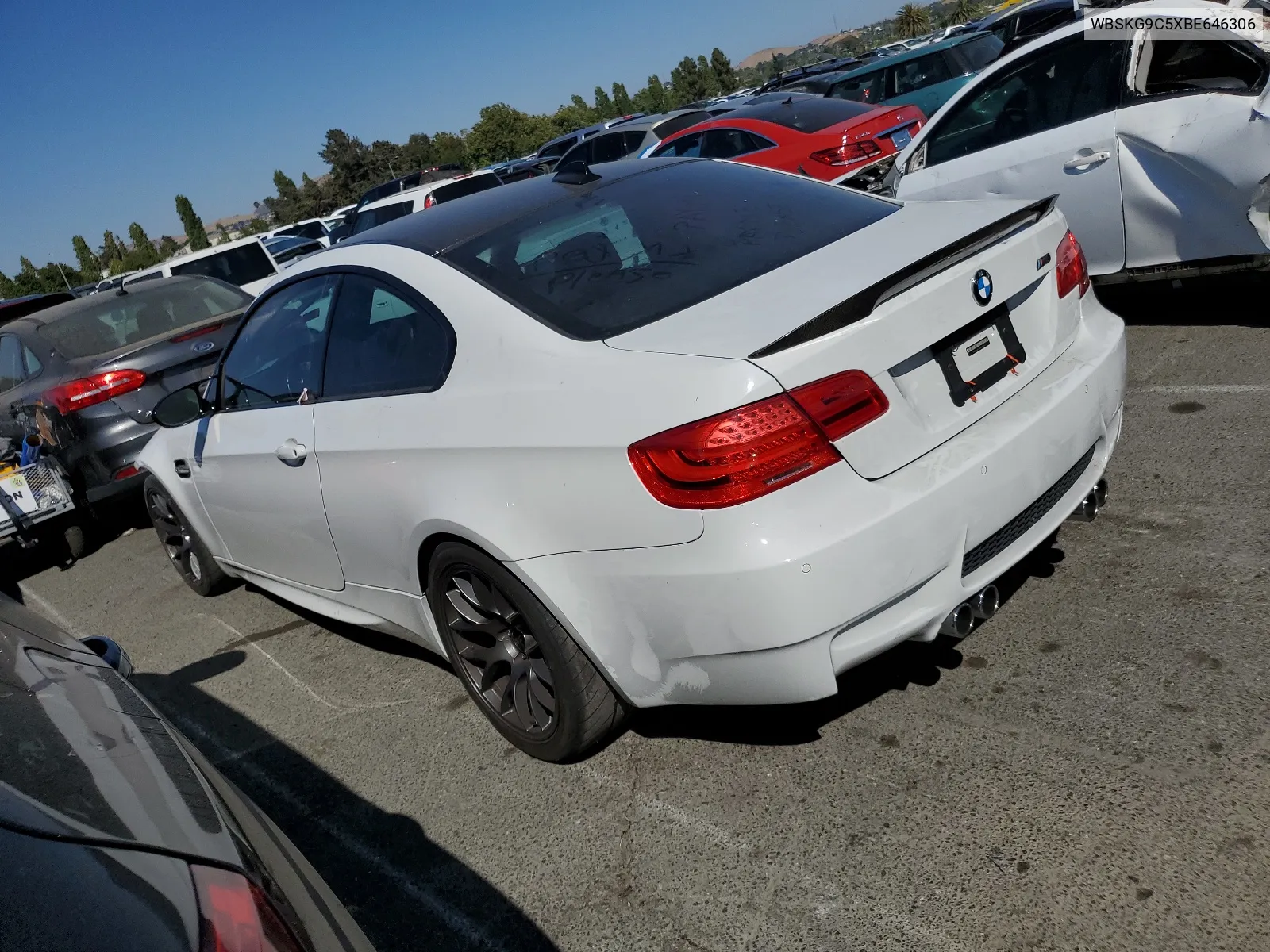 2011 BMW M3 VIN: WBSKG9C5XBE646306 Lot: 63975534