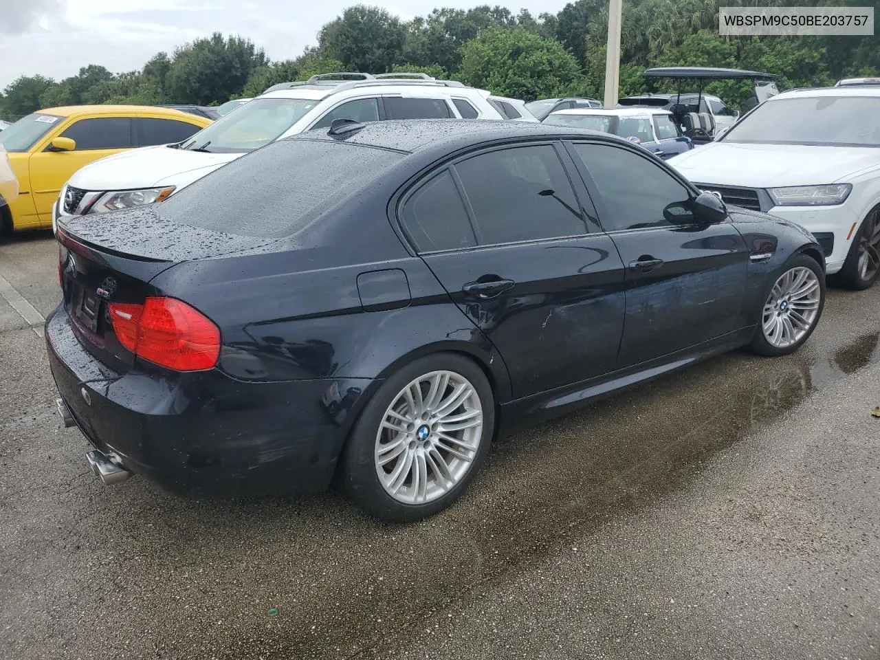 WBSPM9C50BE203757 2011 BMW M3