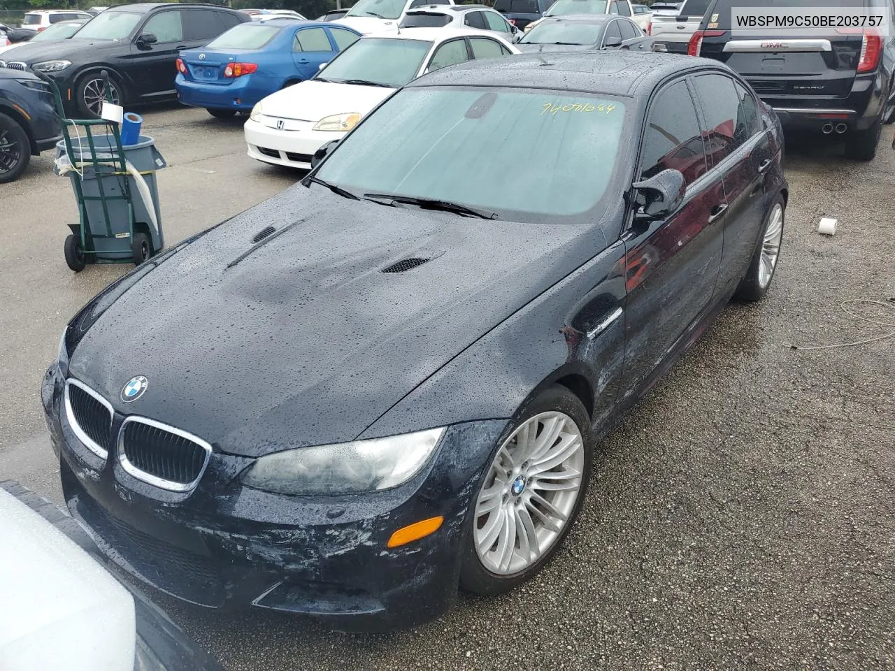 WBSPM9C50BE203757 2011 BMW M3