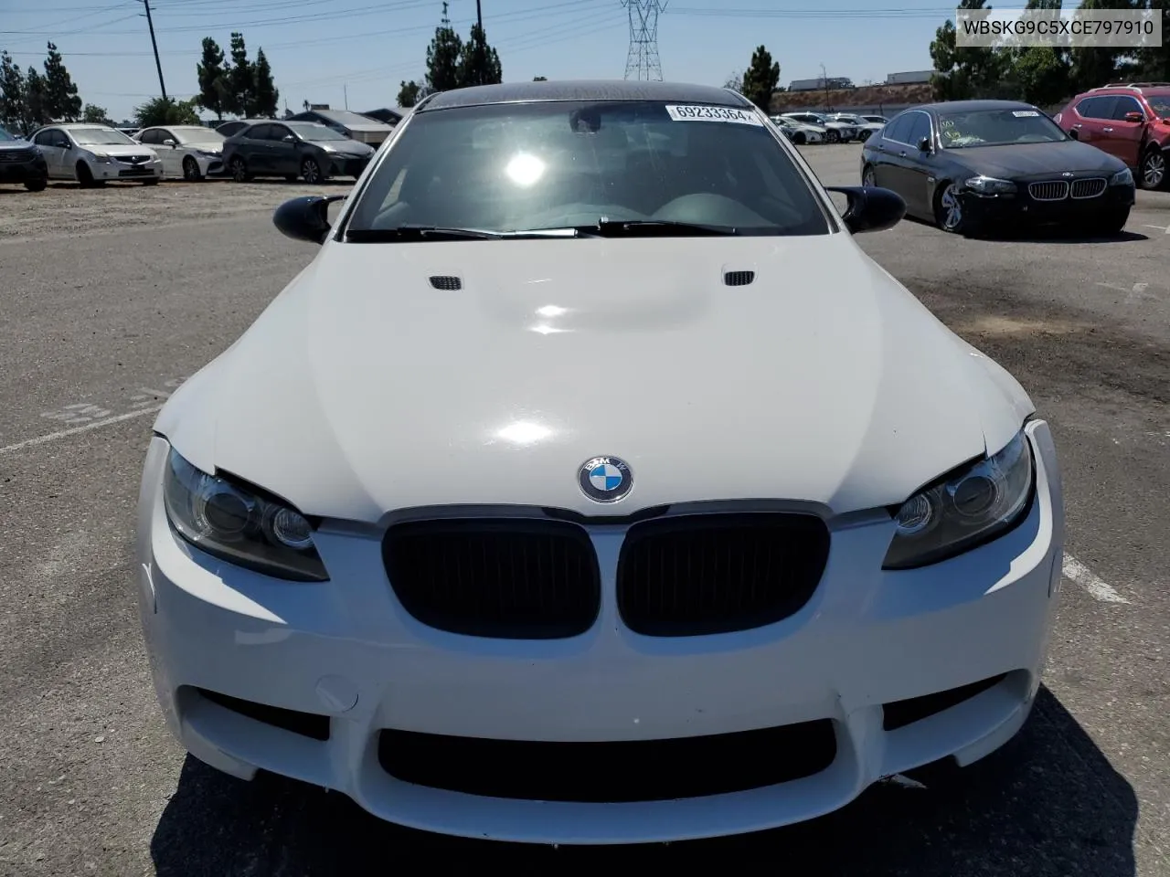 2012 BMW M3 VIN: WBSKG9C5XCE797910 Lot: 69233364