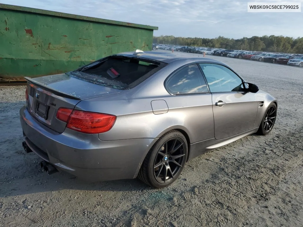 2012 BMW M3 VIN: WBSKG9C58CE799025 Lot: 73944734