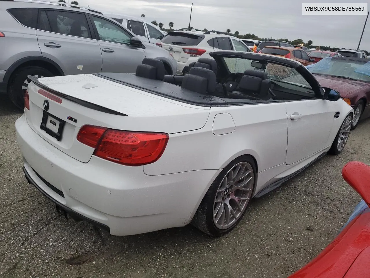 2013 BMW M3 VIN: WBSDX9C58DE785569 Lot: 74569354