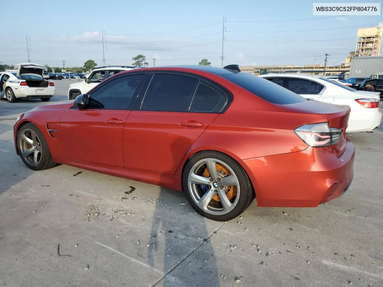 2015 BMW M3 VIN: WBS3C9C52FP804776 Lot: 71866364