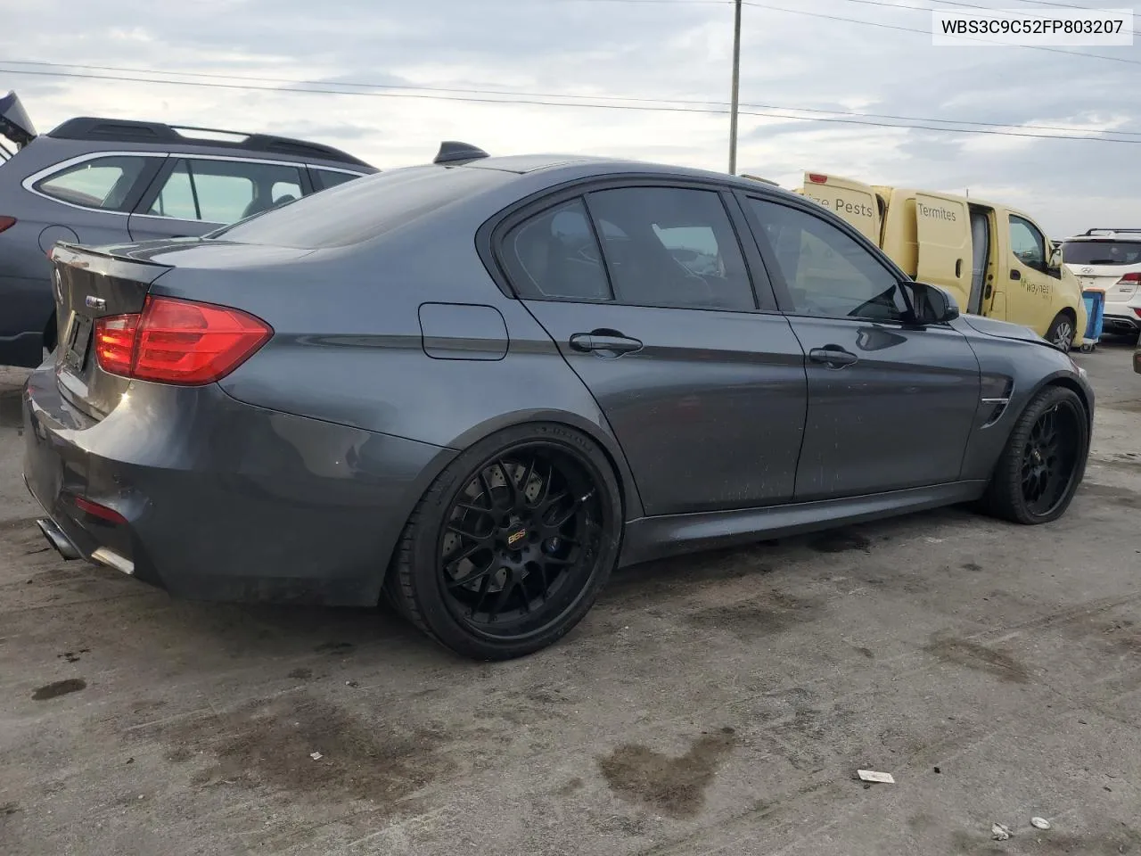 2015 BMW M3 VIN: WBS3C9C52FP803207 Lot: 79619954