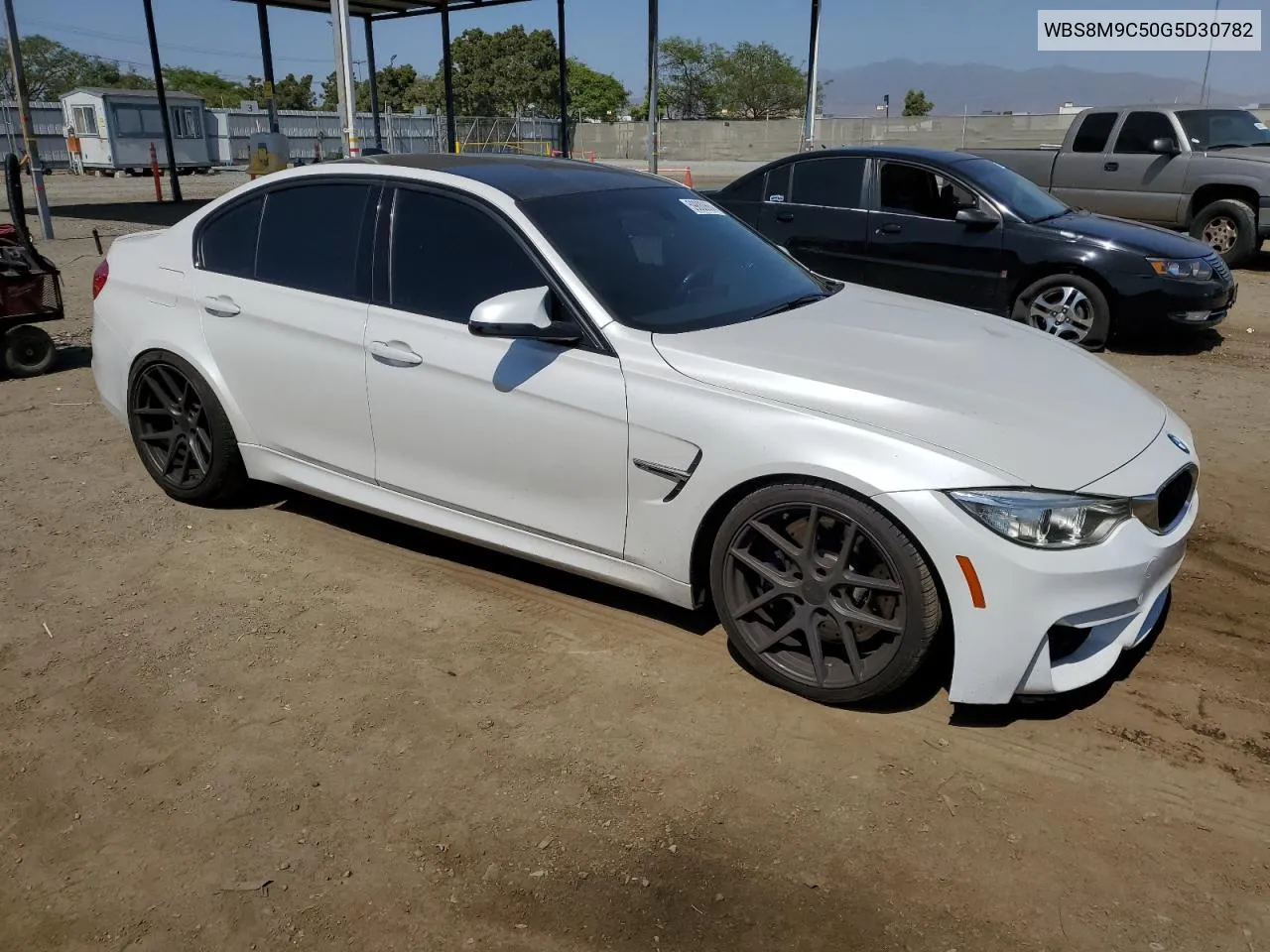 2016 BMW M3 VIN: WBS8M9C50G5D30782 Lot: 59880664