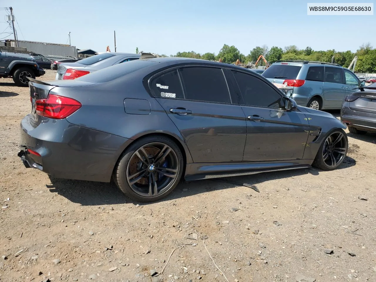 2016 BMW M3 VIN: WBS8M9C59G5E68630 Lot: 69116484