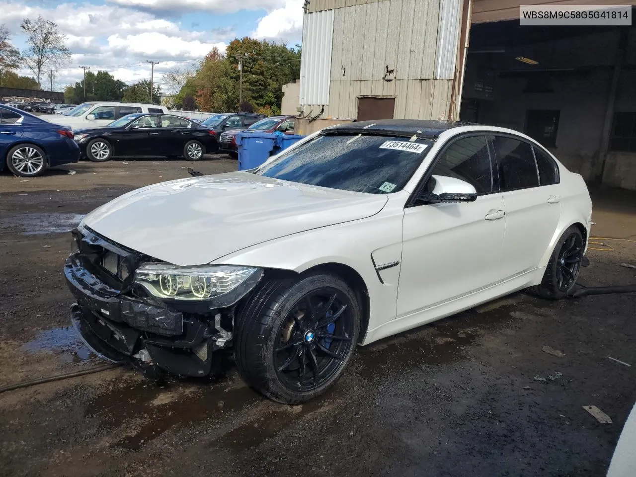 WBS8M9C58G5G41814 2016 BMW M3