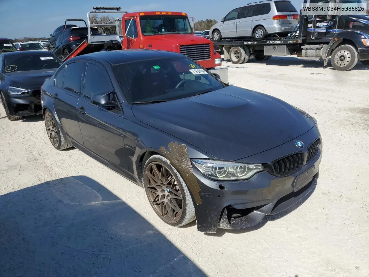 2017 BMW M3 VIN: WBS8M9C34H5G85826 Lot: 77930494