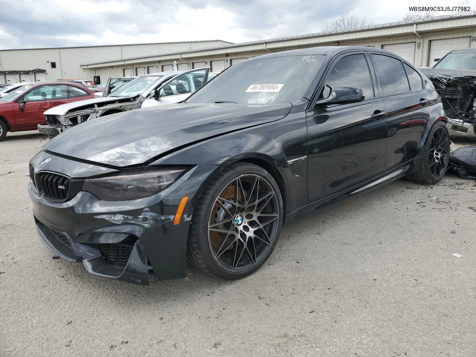 2018 BMW M3 VIN: WBS8M9C53J5J77982 Lot: 46780904