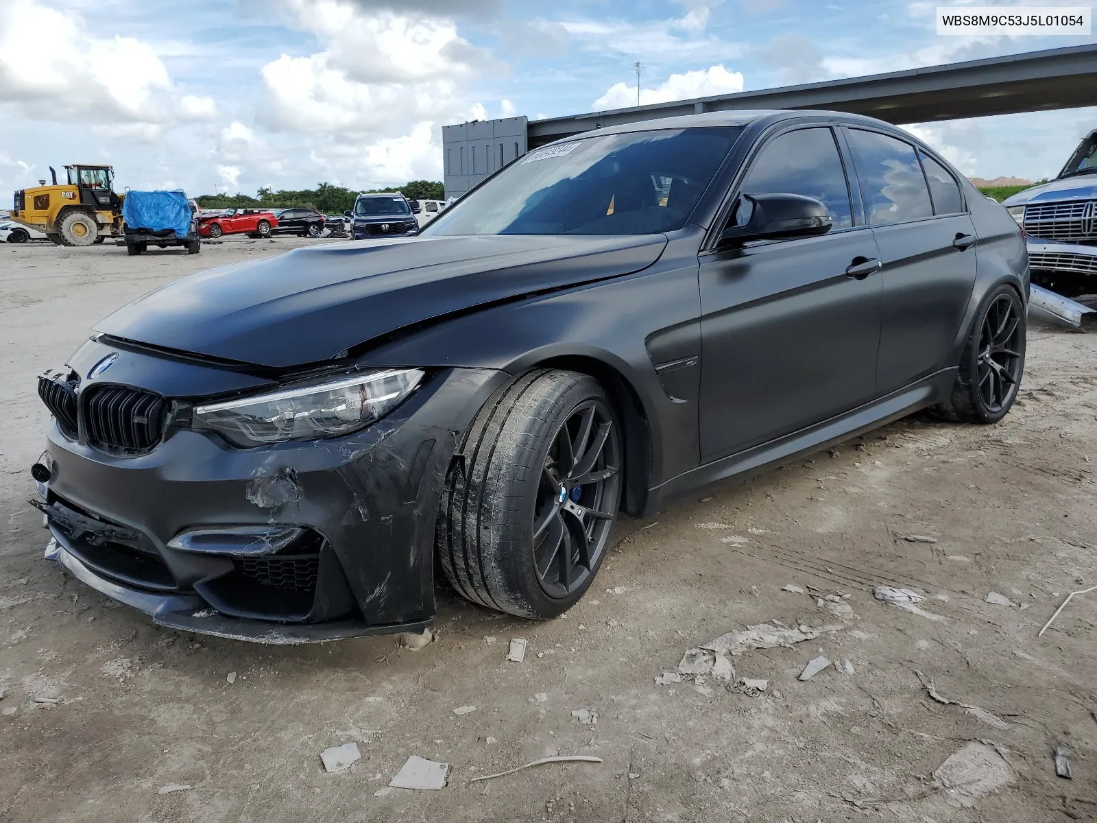 2018 BMW M3 VIN: WBS8M9C53J5L01054 Lot: 68849244