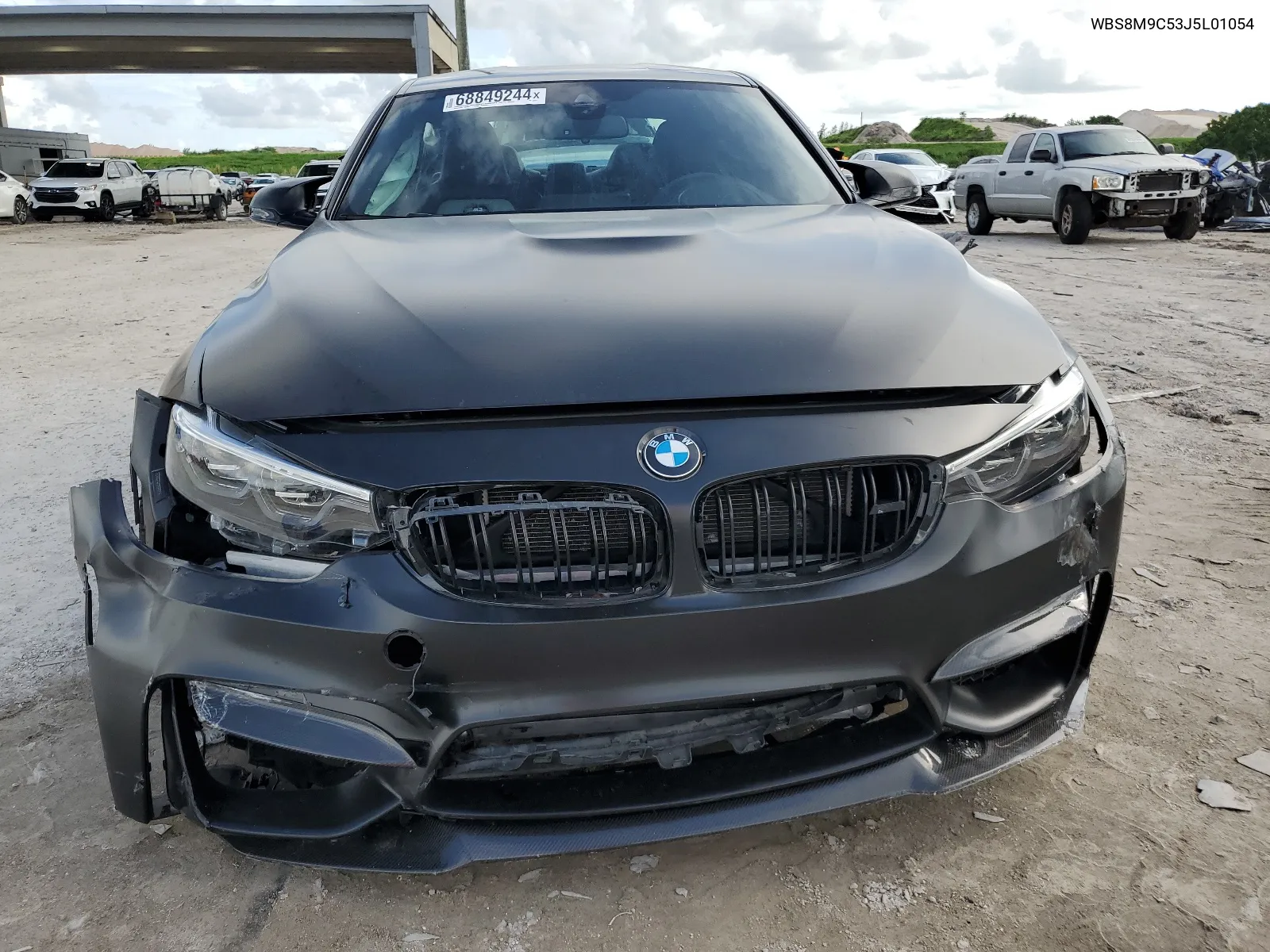 2018 BMW M3 VIN: WBS8M9C53J5L01054 Lot: 68849244