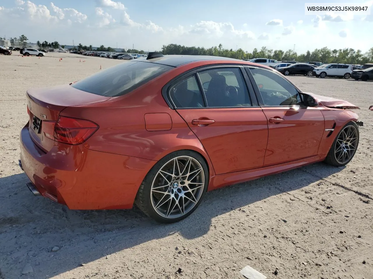 2018 BMW M3 VIN: WBS8M9C53J5K98947 Lot: 70445974