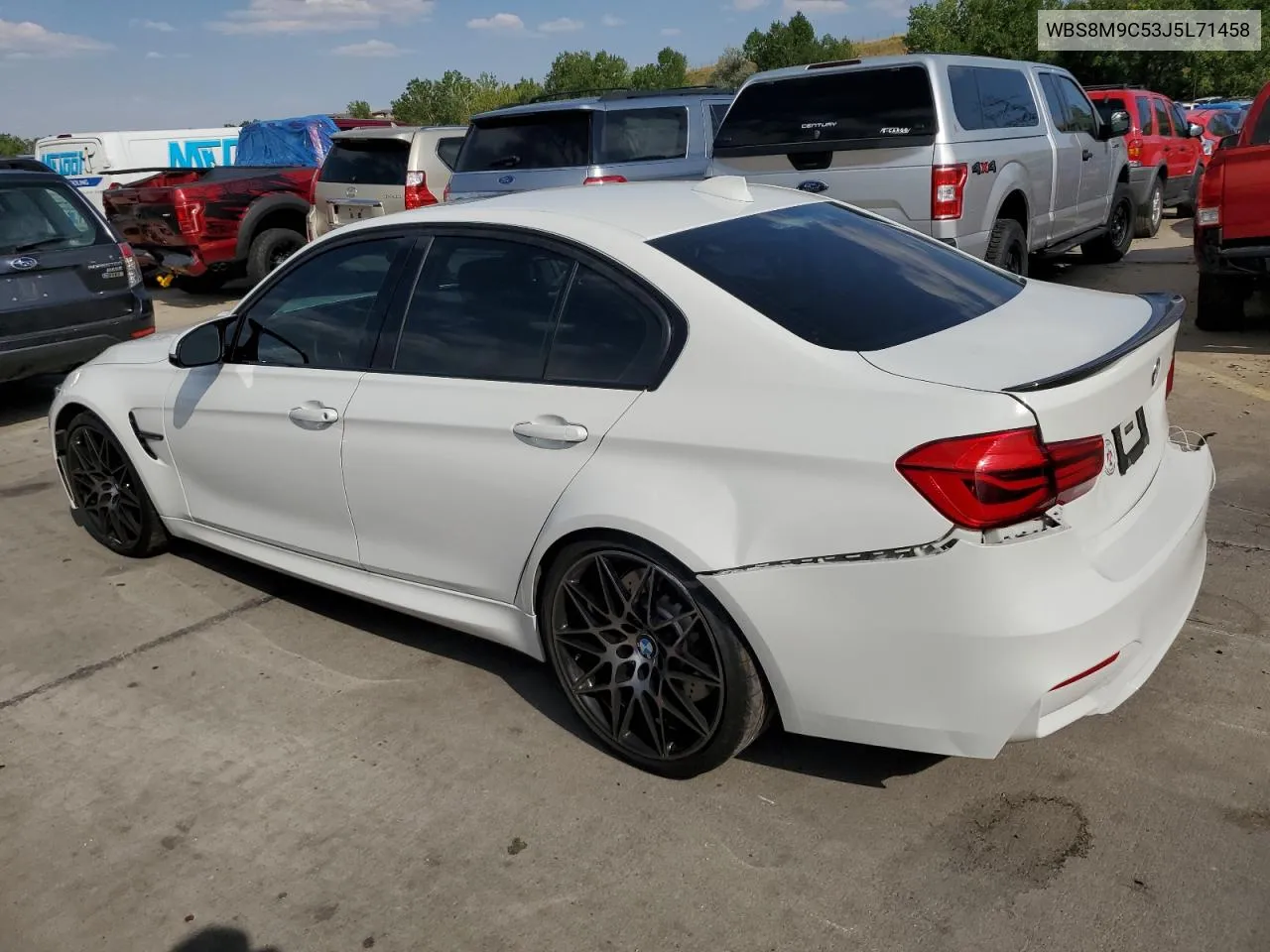 2018 BMW M3 VIN: WBS8M9C53J5L71458 Lot: 70893334