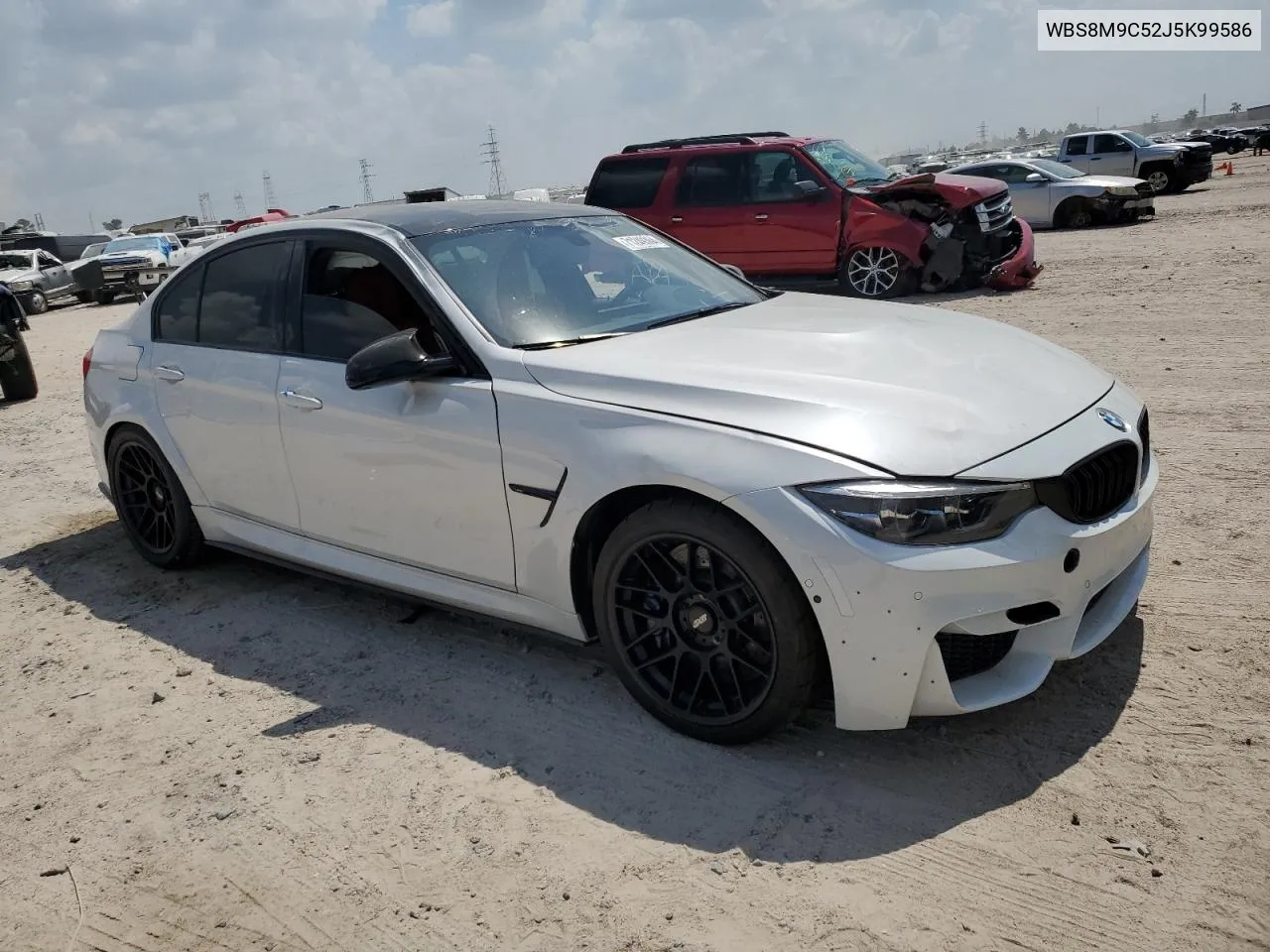 2018 BMW M3 VIN: WBS8M9C52J5K99586 Lot: 71249364