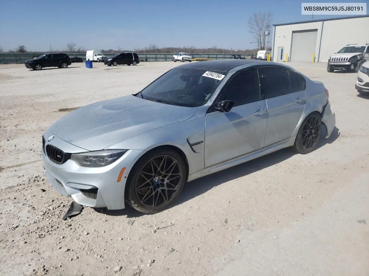 2018 BMW M3 VIN: WBS8M9C59J5J80191 Lot: 73748774