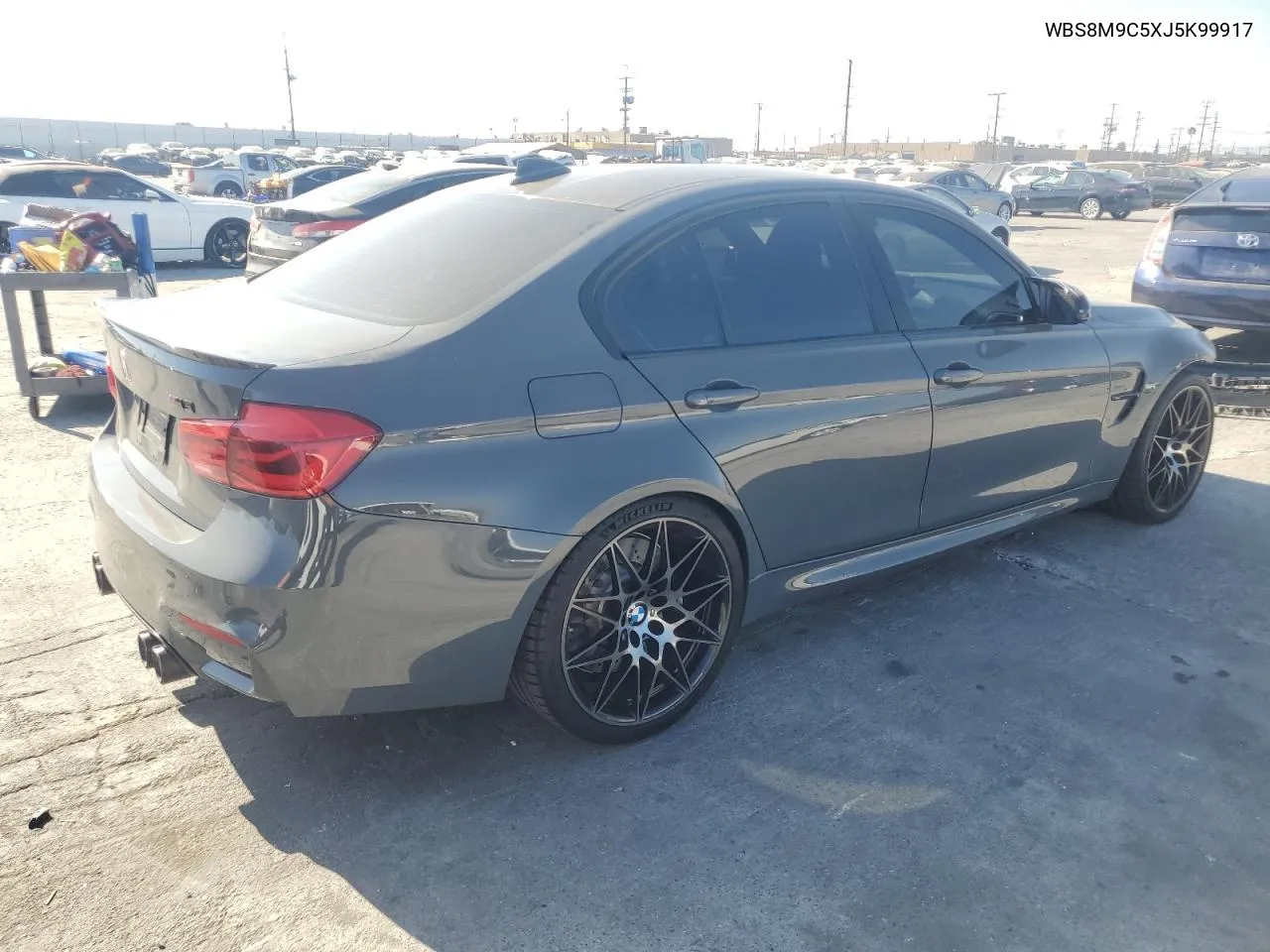 2018 BMW M3 VIN: WBS8M9C5XJ5K99917 Lot: 77899824