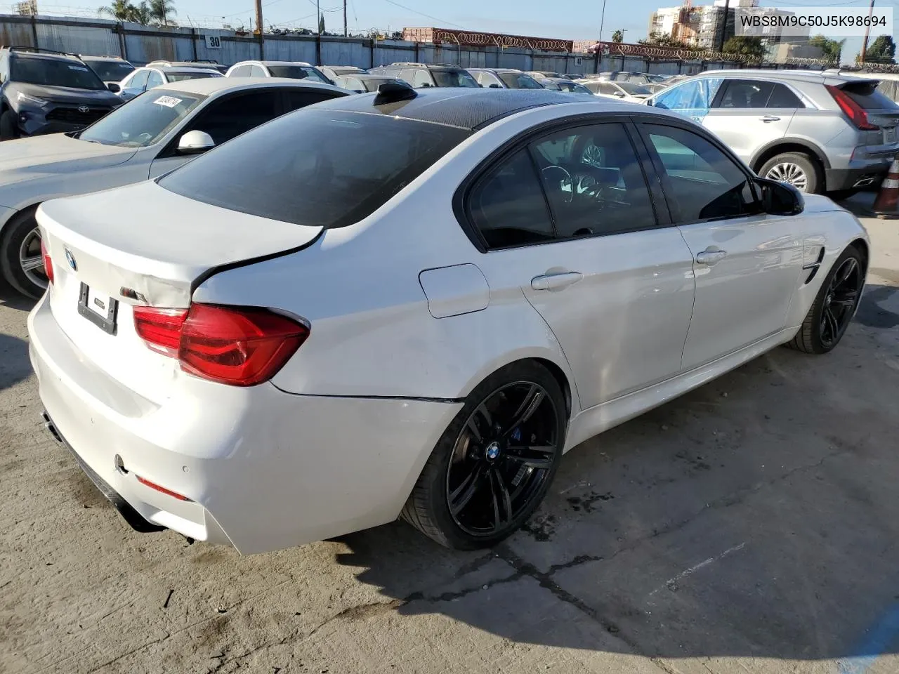 2018 BMW M3 VIN: WBS8M9C50J5K98694 Lot: 81269204