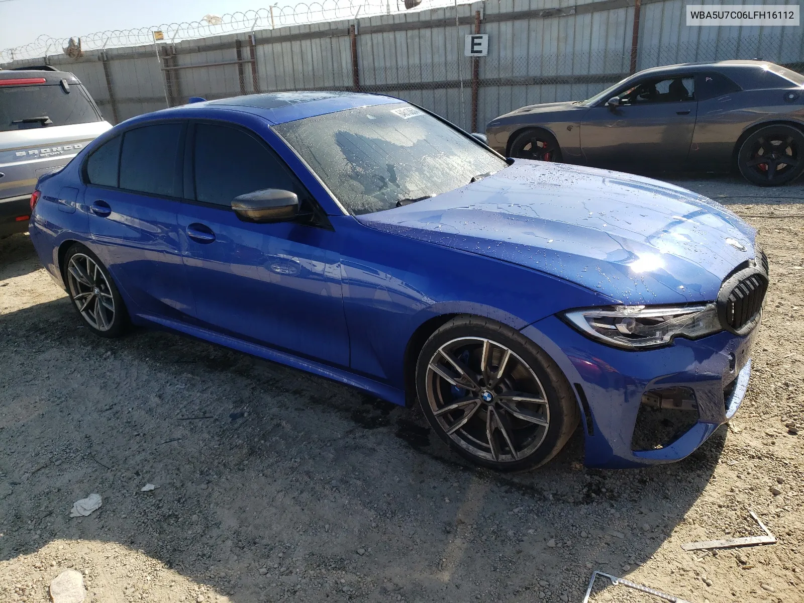 2020 BMW M340I VIN: WBA5U7C06LFH16112 Lot: 64613654