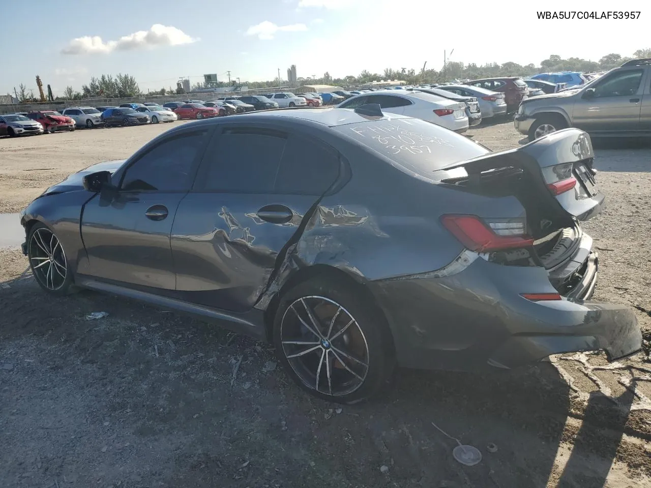 2020 BMW M340I VIN: WBA5U7C04LAF53957 Lot: 68286124