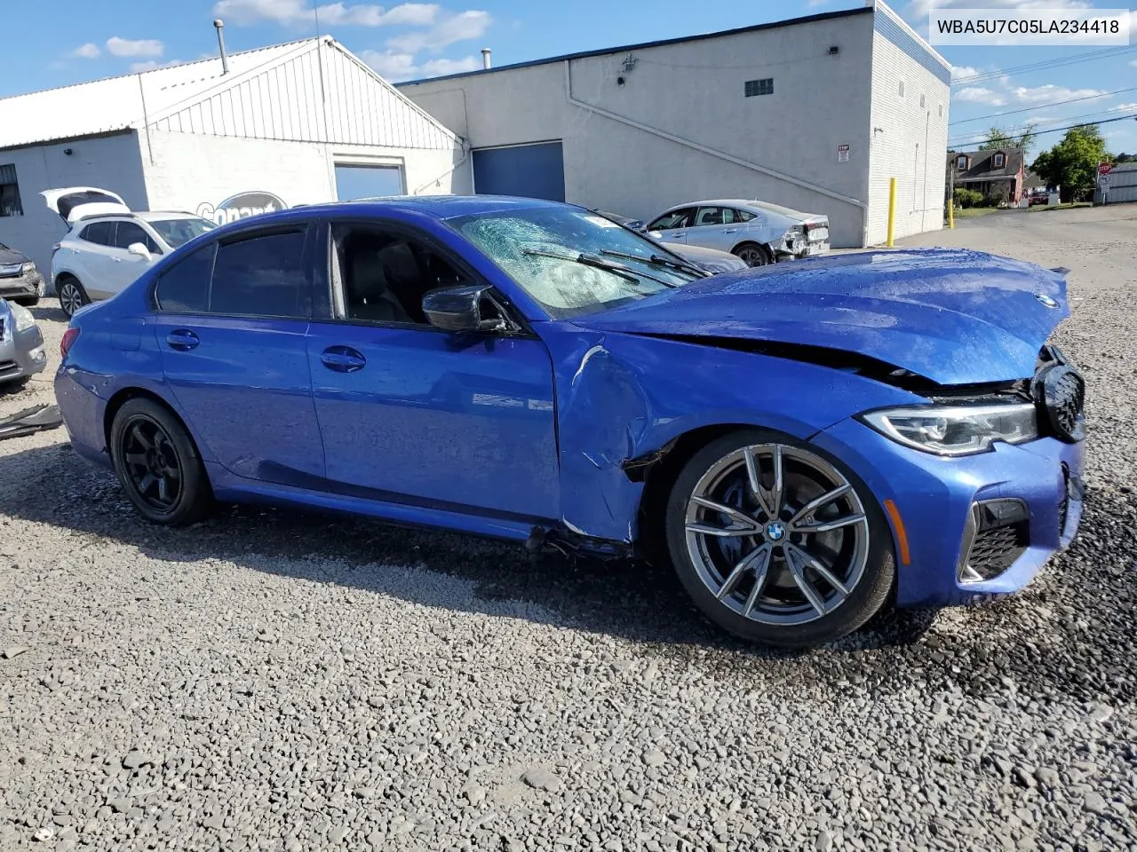 2020 BMW M340I VIN: WBA5U7C05LA234418 Lot: 70621954