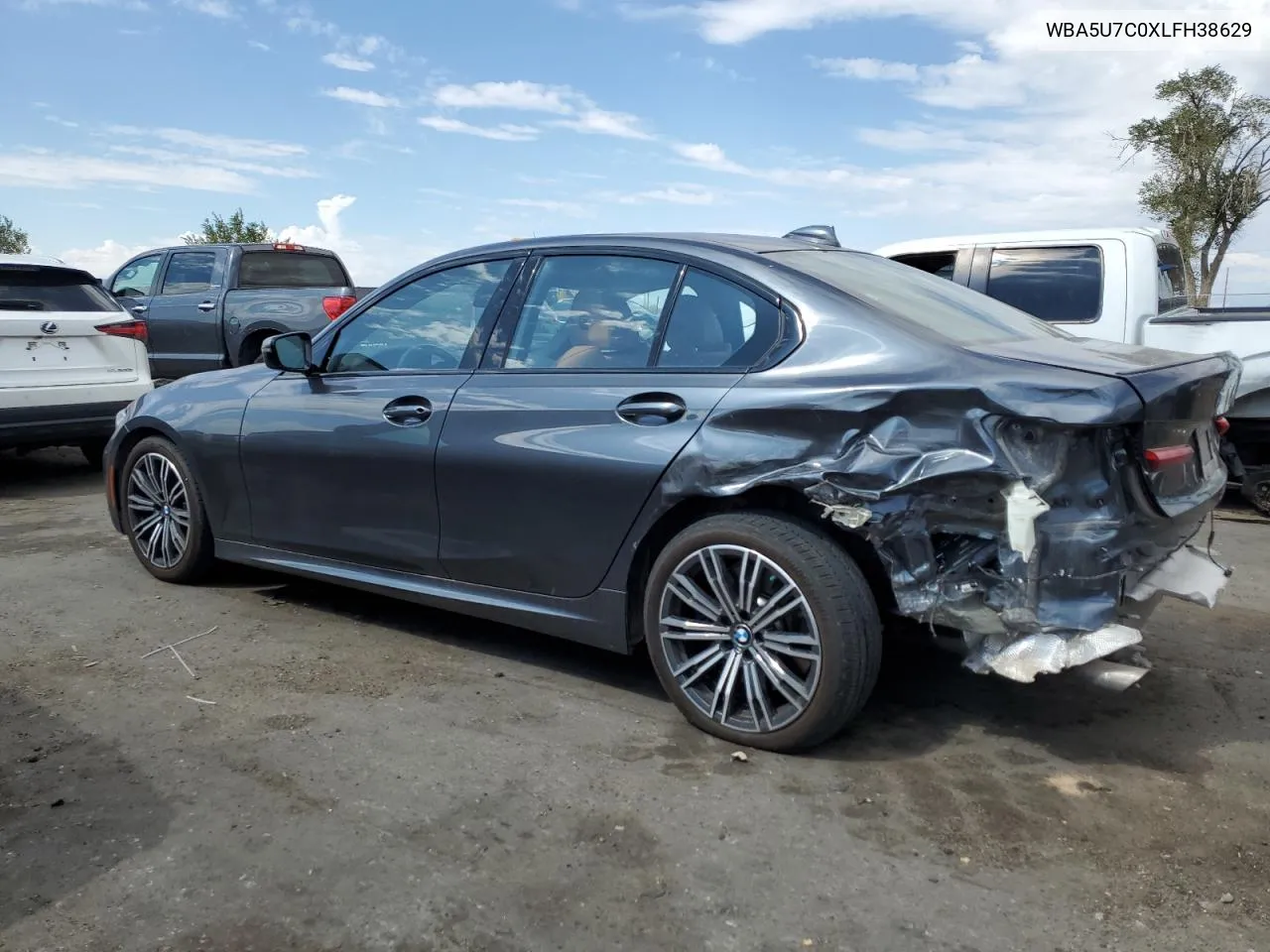 2020 BMW M340I VIN: WBA5U7C0XLFH38629 Lot: 71283814