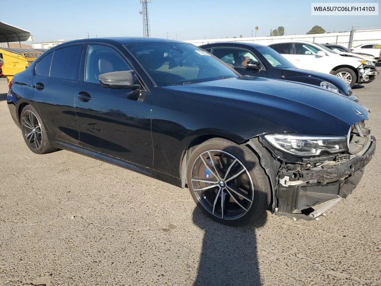 2020 BMW M340I VIN: WBA5U7C06LFH14103 Lot: 72805024