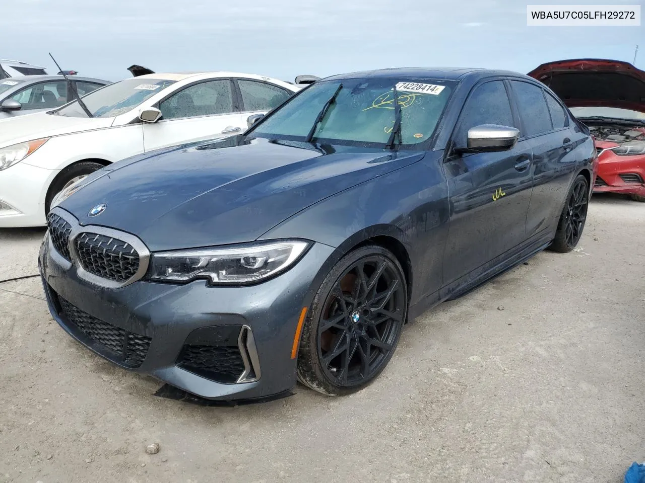 2020 BMW M340I VIN: WBA5U7C05LFH29272 Lot: 74228414