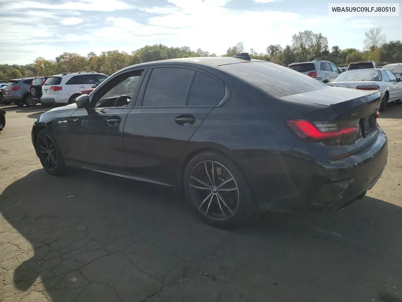 2020 BMW M340Xi VIN: WBA5U9C09LFJ80510 Lot: 74536344