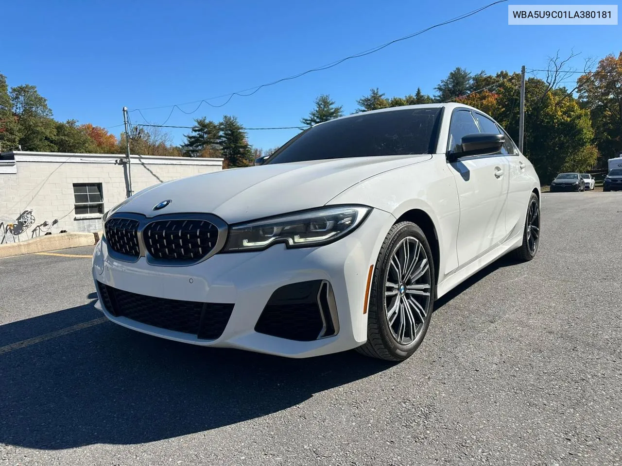 2020 BMW M340Xi VIN: WBA5U9C01LA380181 Lot: 77146854