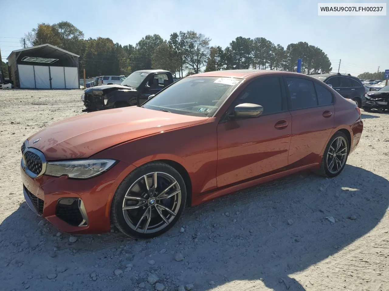 2020 BMW M340Xi VIN: WBA5U9C07LFH00237 Lot: 78122024