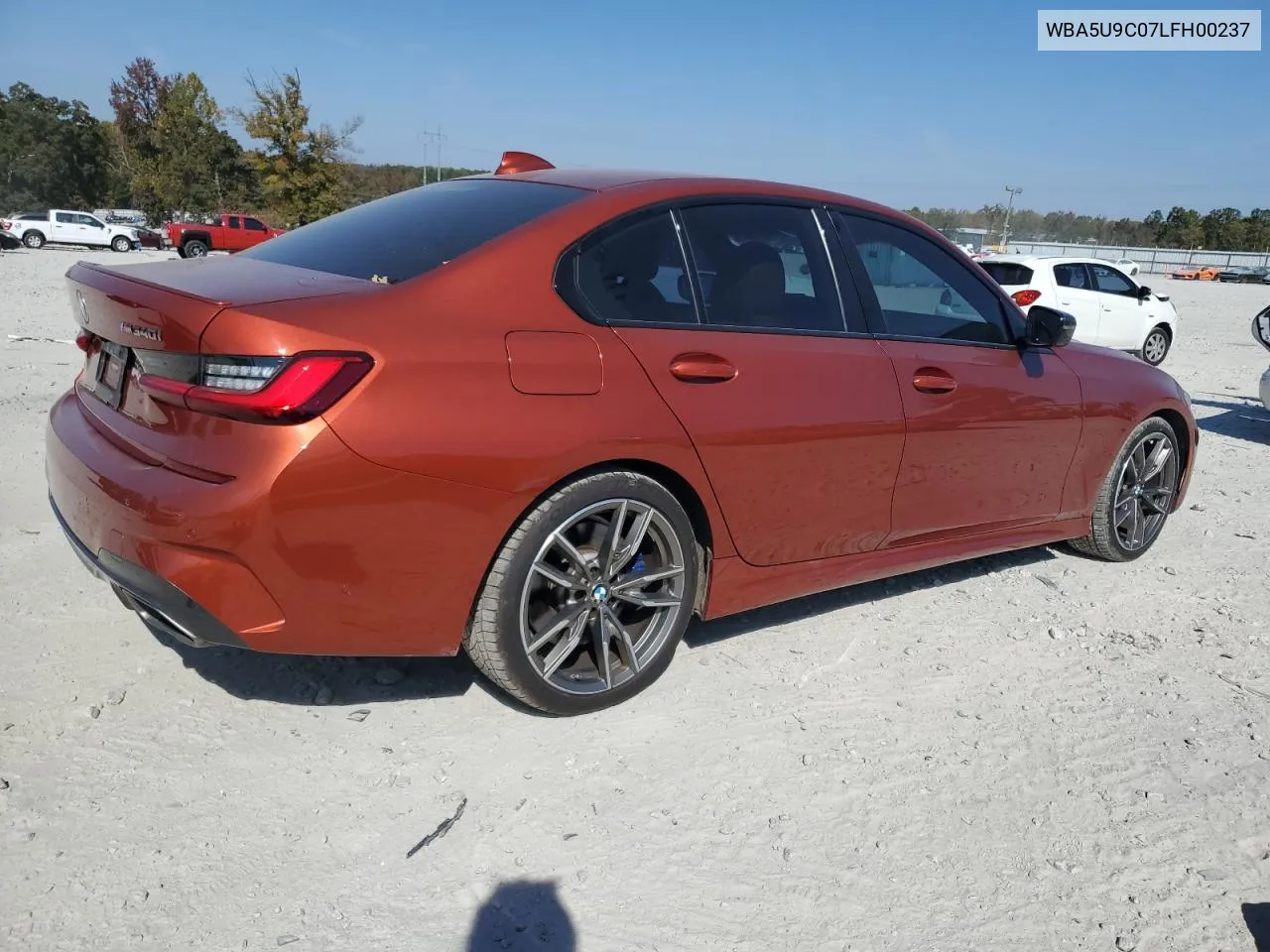 2020 BMW M340Xi VIN: WBA5U9C07LFH00237 Lot: 78122024