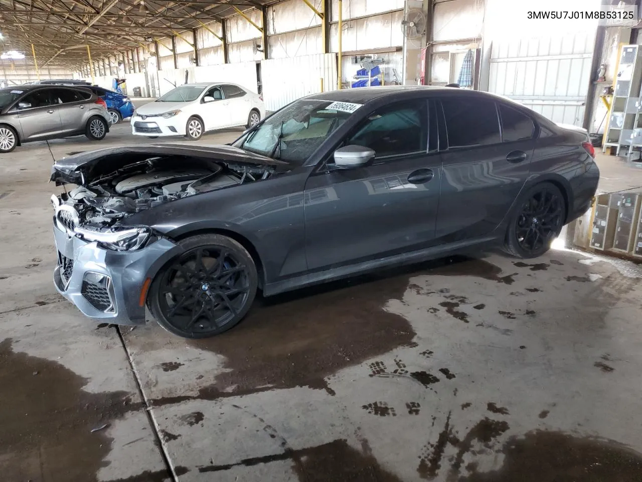 3MW5U7J01M8B53125 2021 BMW M340I