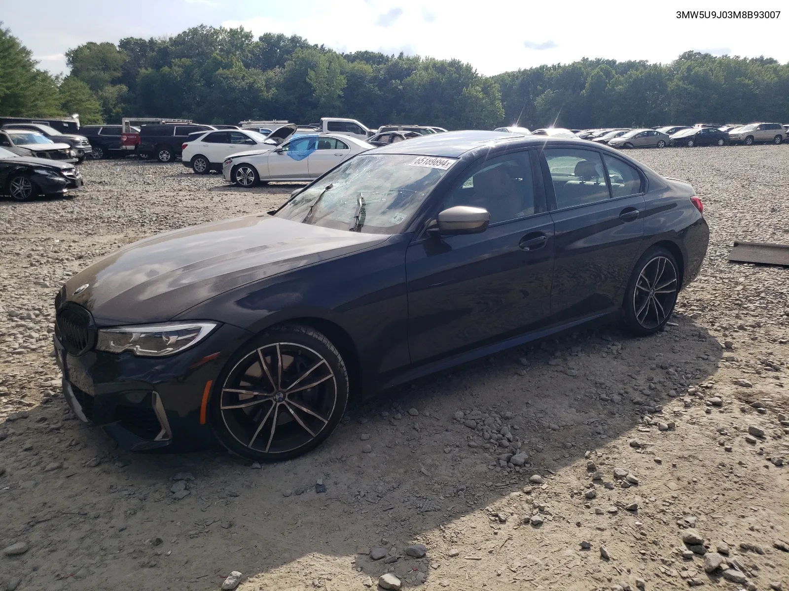 2021 BMW M340Xi VIN: 3MW5U9J03M8B93007 Lot: 65189894