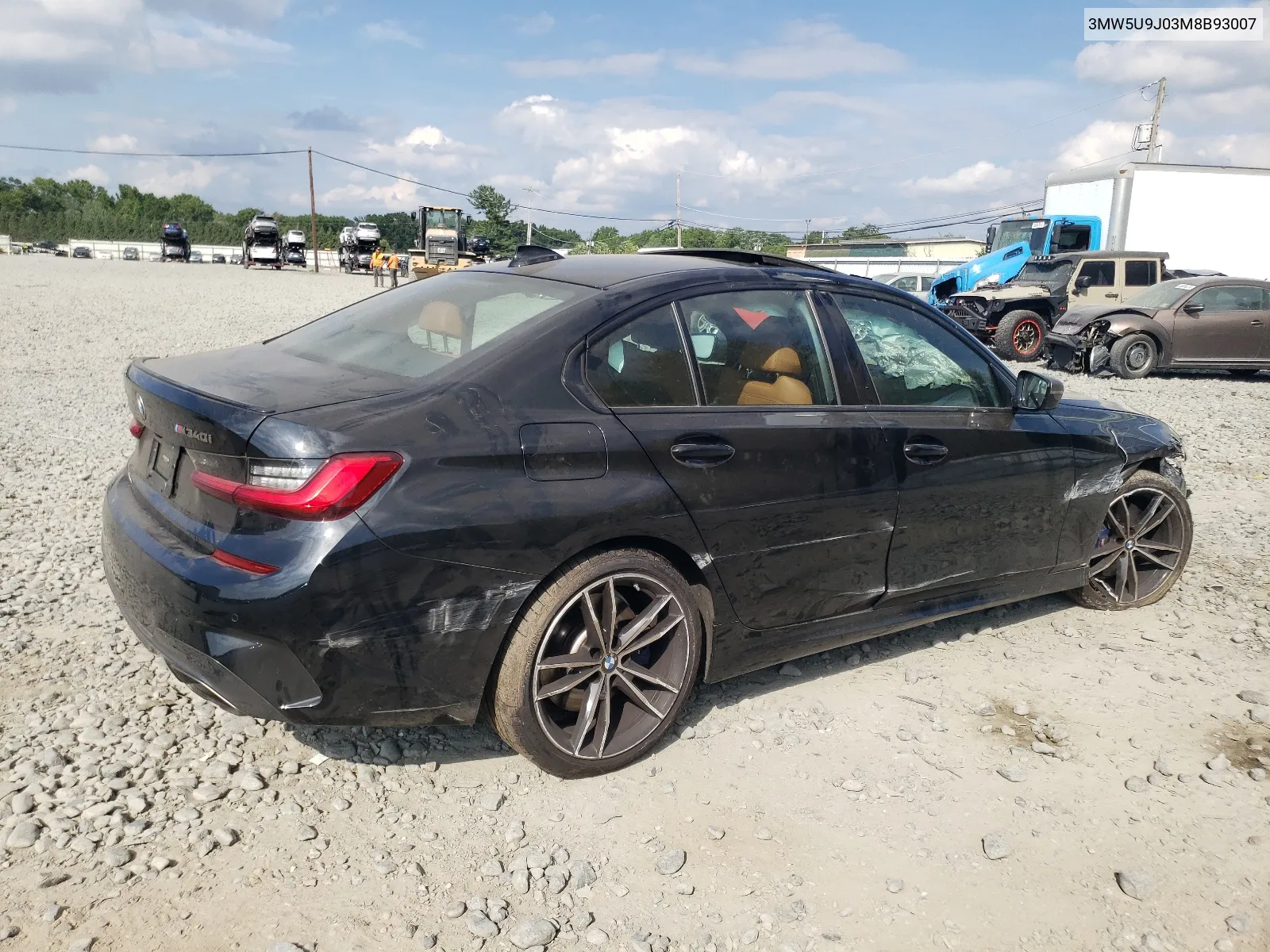 2021 BMW M340Xi VIN: 3MW5U9J03M8B93007 Lot: 65189894