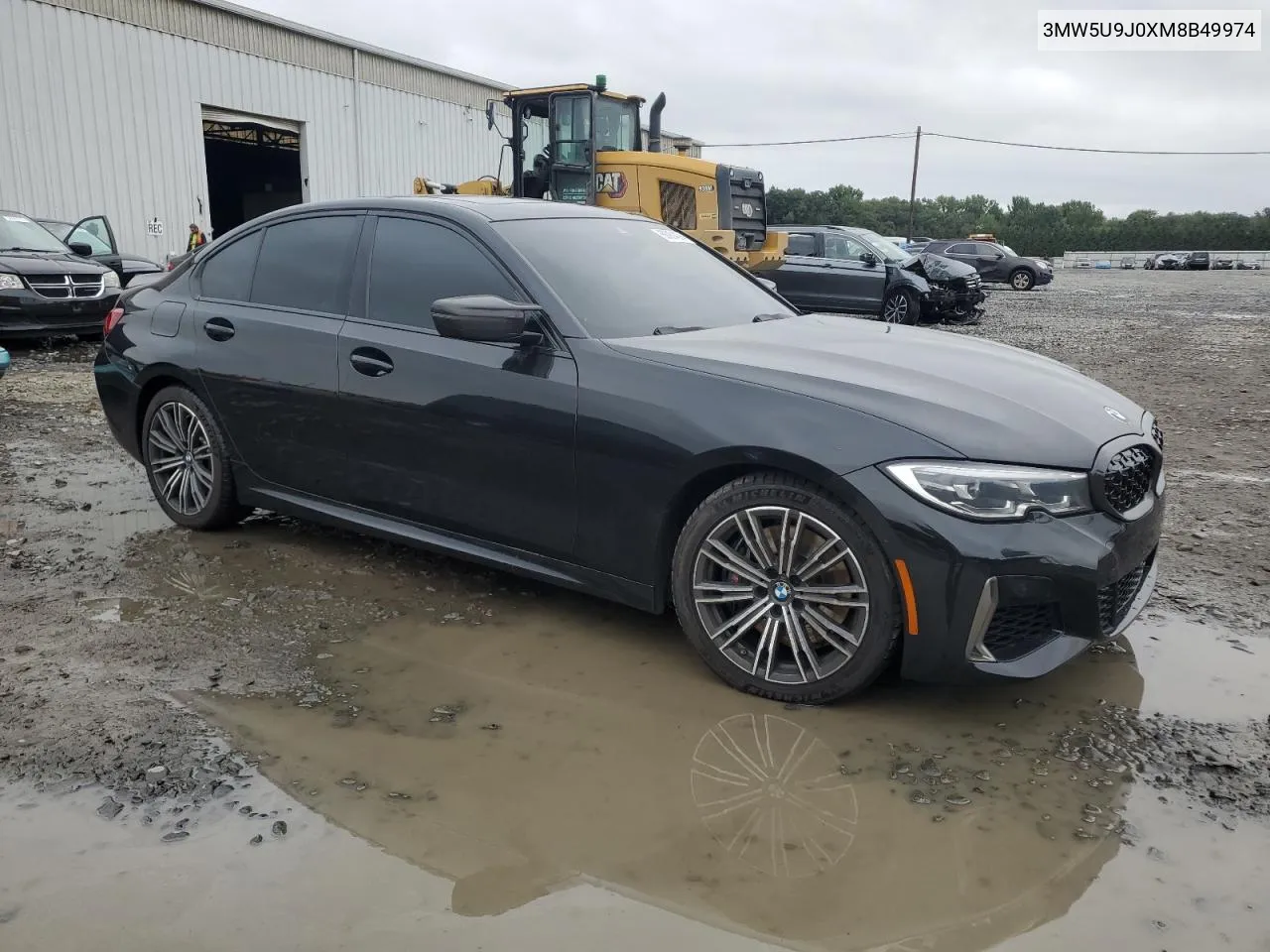 2021 BMW M340Xi VIN: 3MW5U9J0XM8B49974 Lot: 68904294