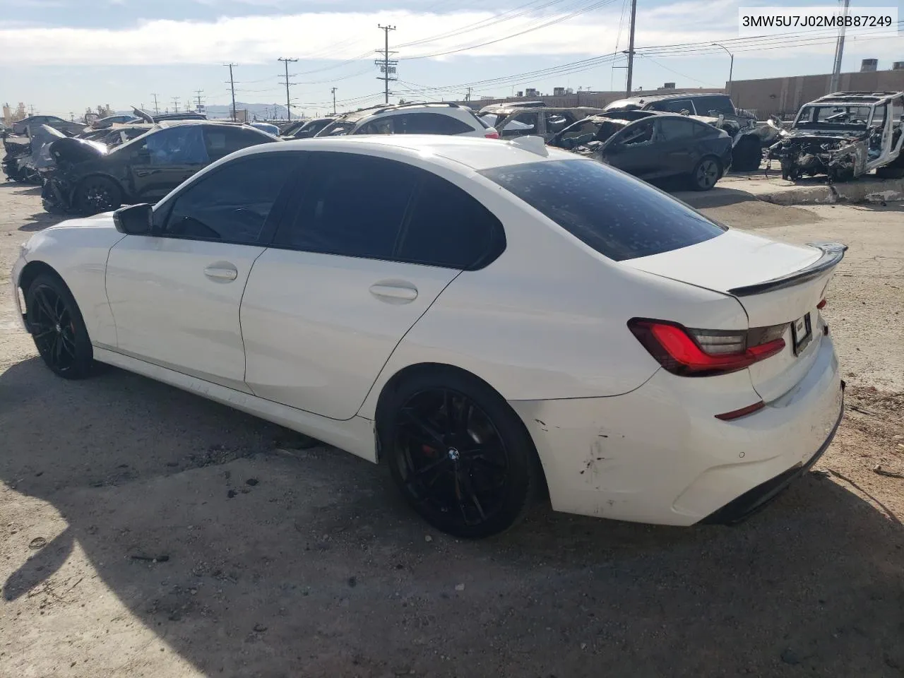 2021 BMW M340I VIN: 3MW5U7J02M8B87249 Lot: 79577354