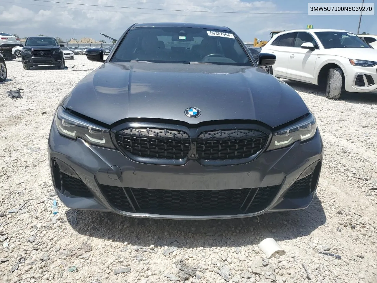 2022 BMW M340I VIN: 3MW5U7J00N8C39270 Lot: 60357664