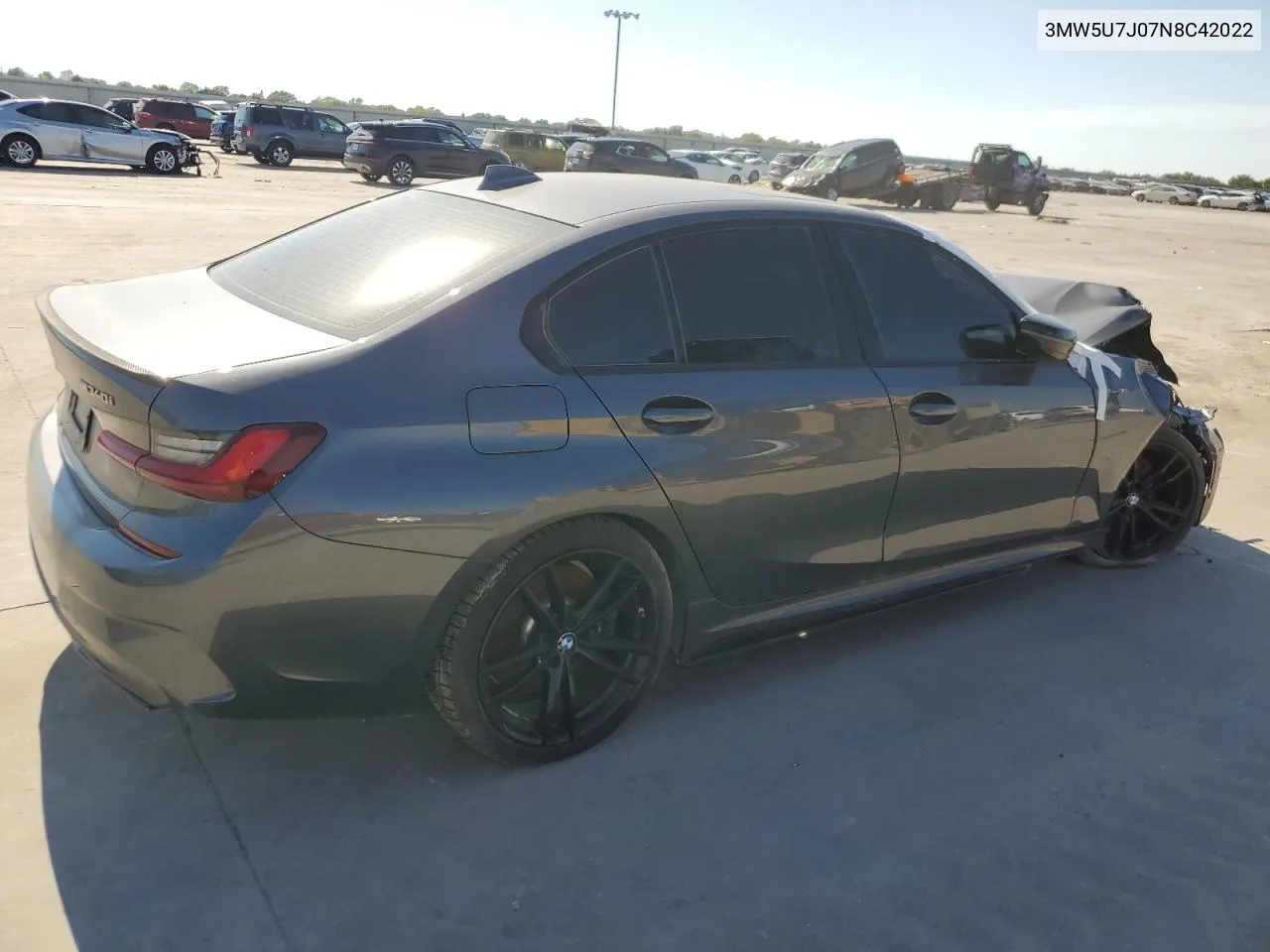 3MW5U7J07N8C42022 2022 BMW M340I