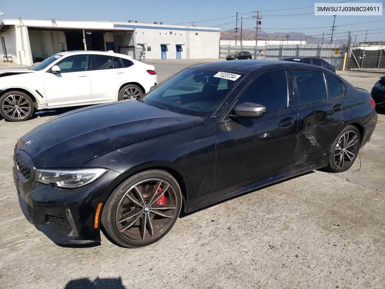 2022 BMW M340I VIN: 3MW5U7J03N8C24911 Lot: 71323734