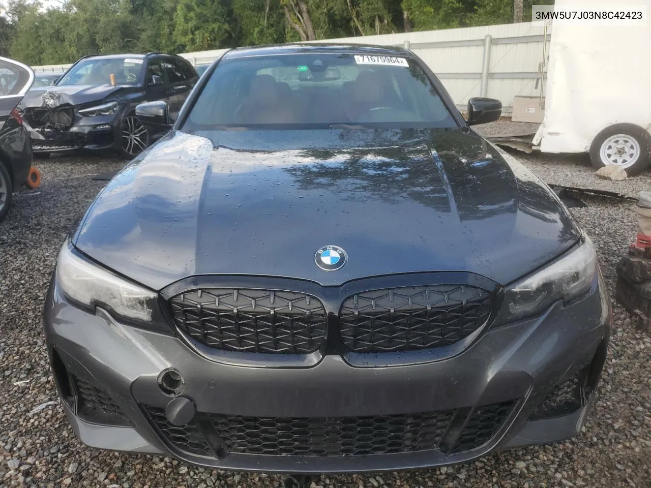 2022 BMW M340I VIN: 3MW5U7J03N8C42423 Lot: 71675964