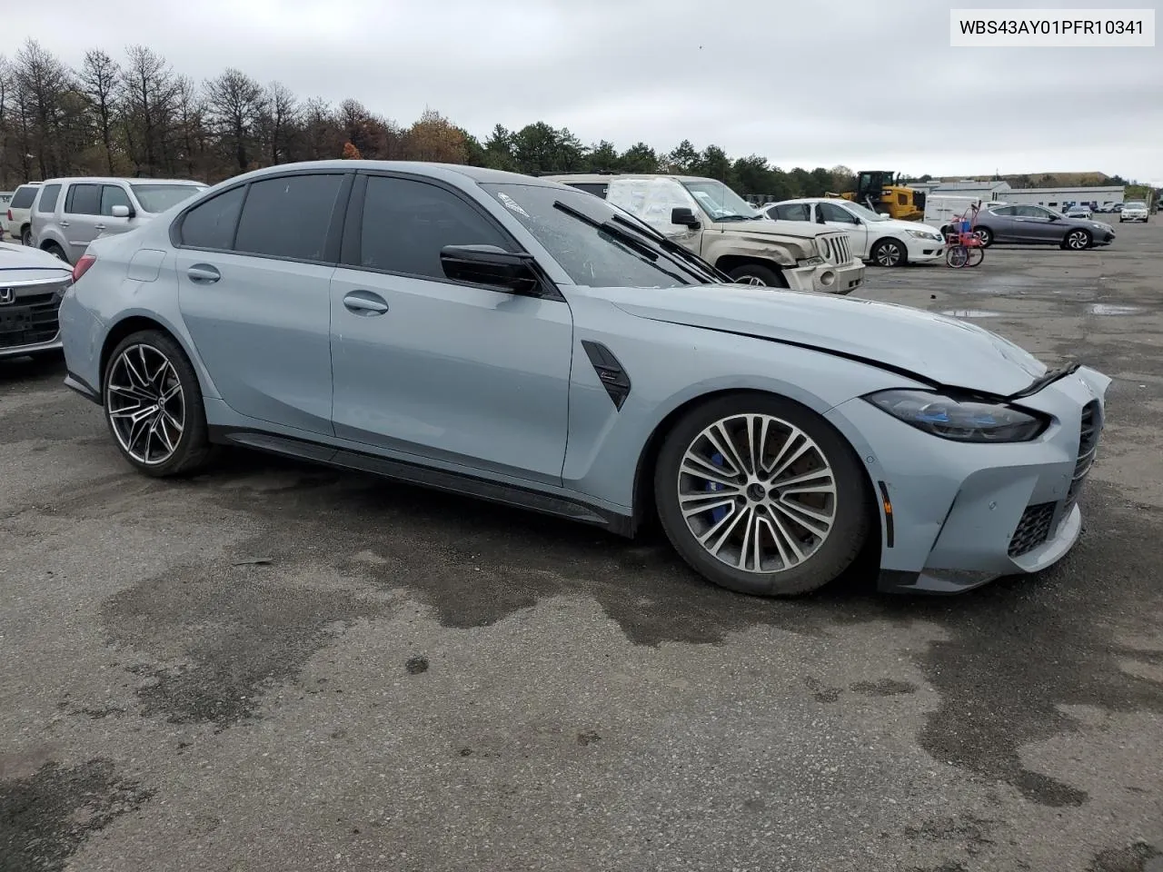 2023 BMW M3 Competition VIN: WBS43AY01PFR10341 Lot: 53311004