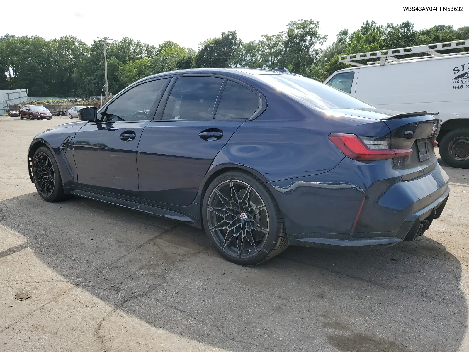 2023 BMW M3 Competition VIN: WBS43AY04PFN58632 Lot: 64660034