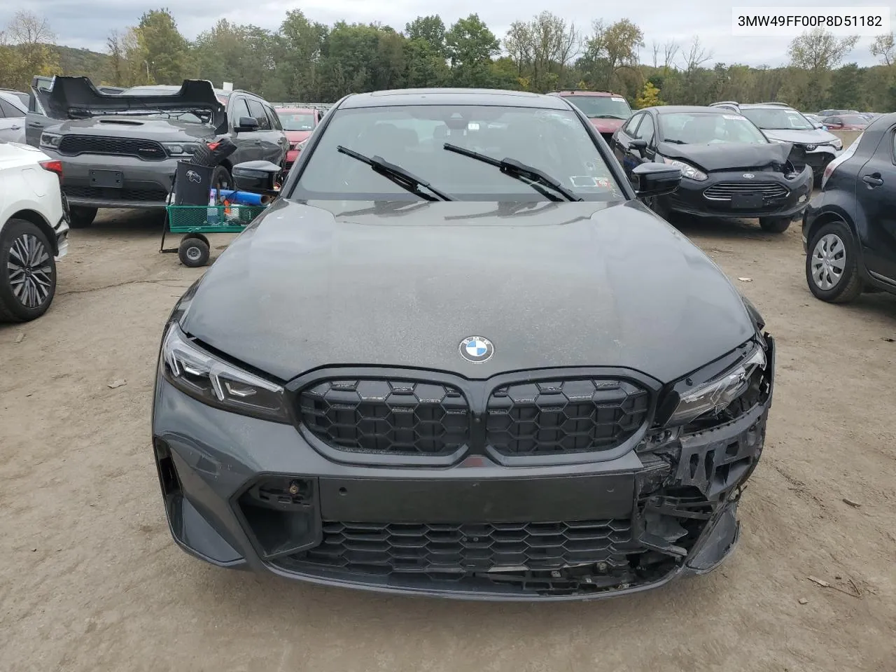 2023 BMW M340Xi VIN: 3MW49FF00P8D51182 Lot: 74279294