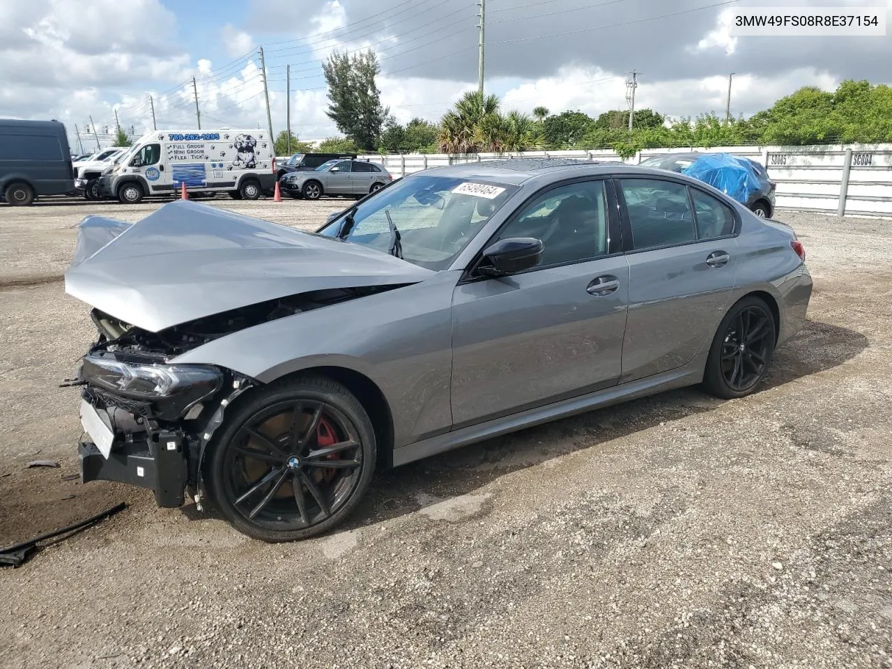 2024 BMW M340I VIN: 3MW49FS08R8E37154 Lot: 65490464