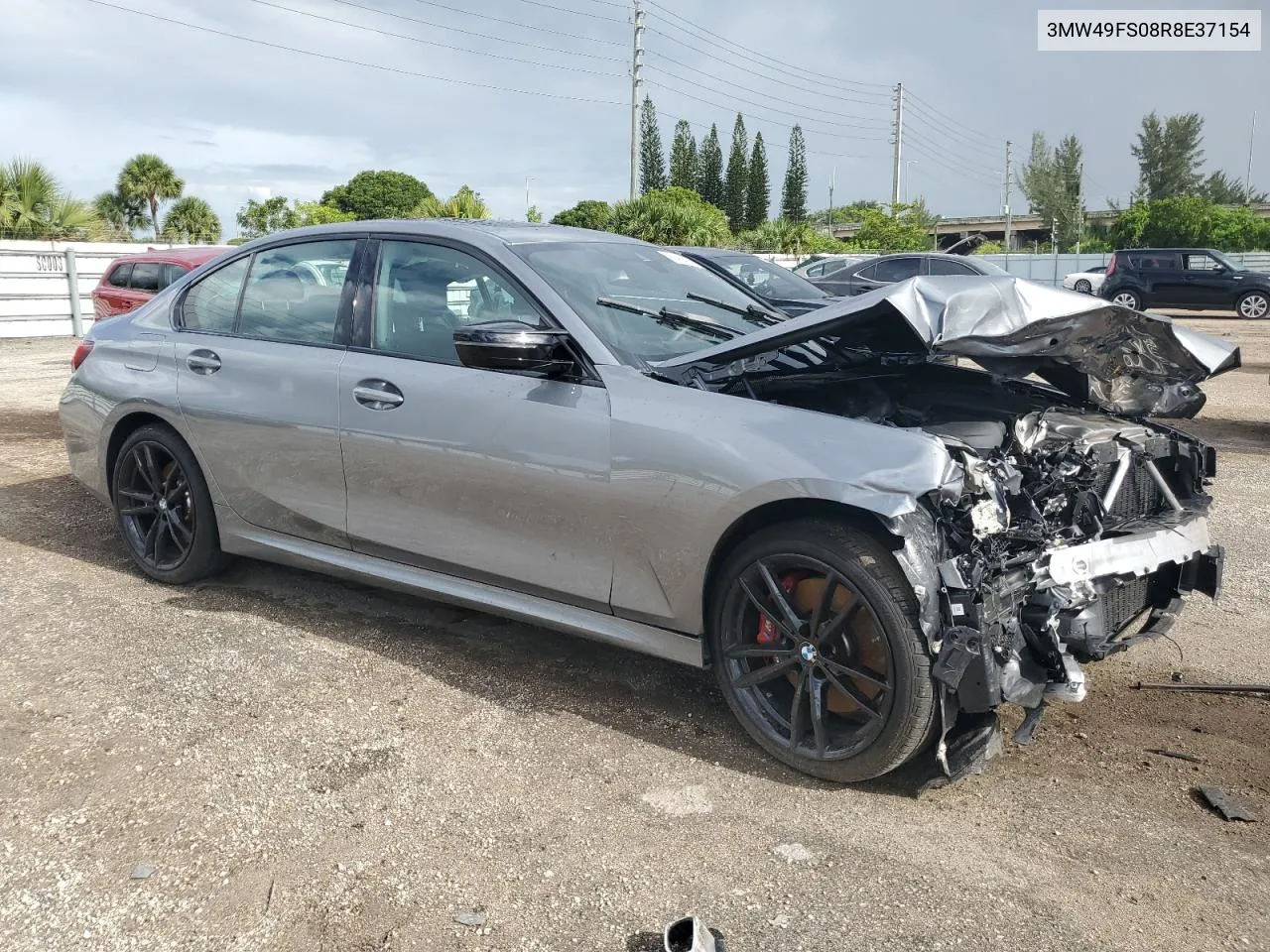 2024 BMW M340I VIN: 3MW49FS08R8E37154 Lot: 65490464